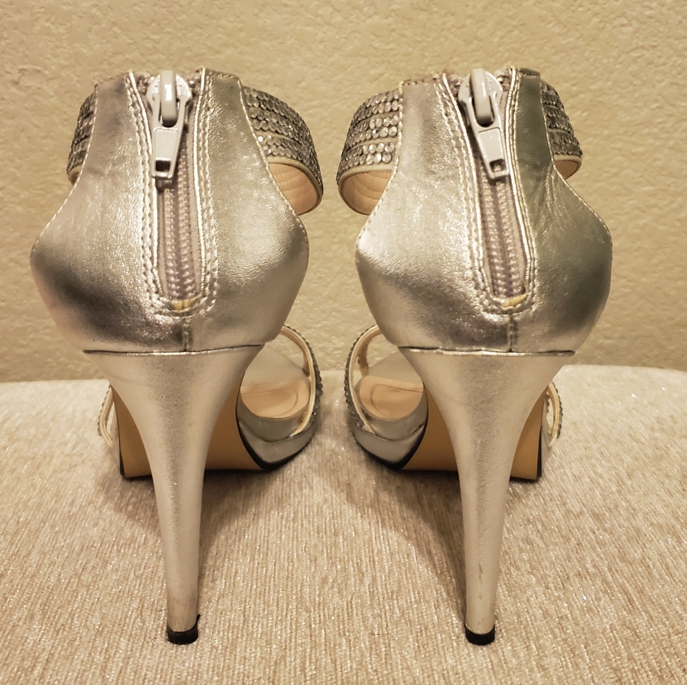 Caparros Rhinestone Heels - Picture 8 of 9